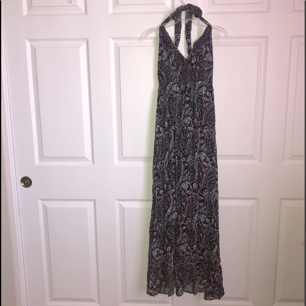 Xhilaration Halter Maxi dress Sz S